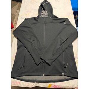 KUIU MENS FULL ZIP MENS BLACK HOODIE SIZE XXL.